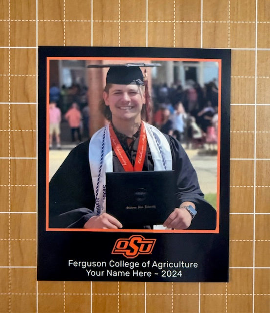 NEW! OSU Graduation Announcement 3.5" x 4.5" Flexible Photo Magnets