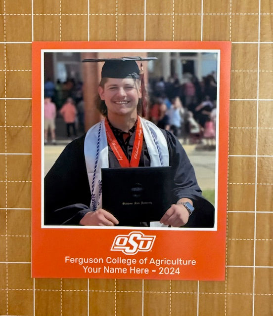 NEW! OSU Graduation Announcement 3.5" x 4.5" Flexible Photo Magnets