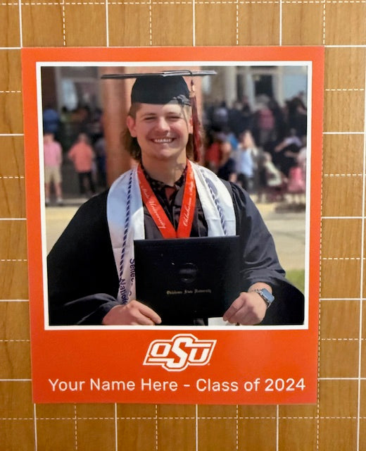 NEW! OSU Graduation Announcement 3.5" x 4.5" Flexible Photo Magnets